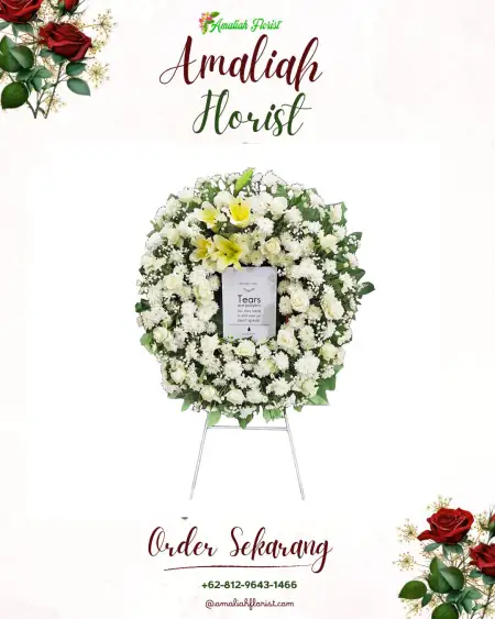 Krans Bunga Duka Cilebut Timur